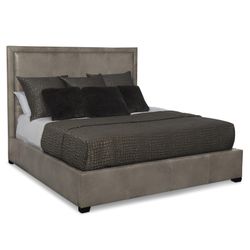 Morgan Espresso Queen Panel Bed (54" H)