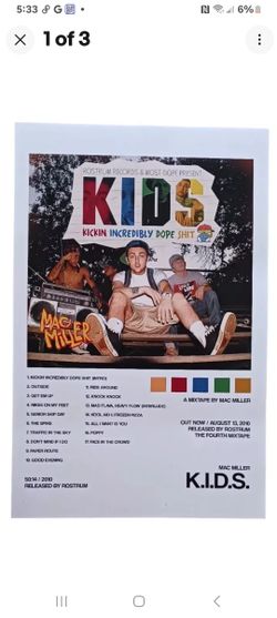 Mac Miller Music Poster 2010