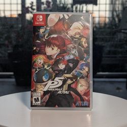 Used Nintendo Switch Persona 5 Royal