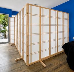 Premium Privacy room divider setup