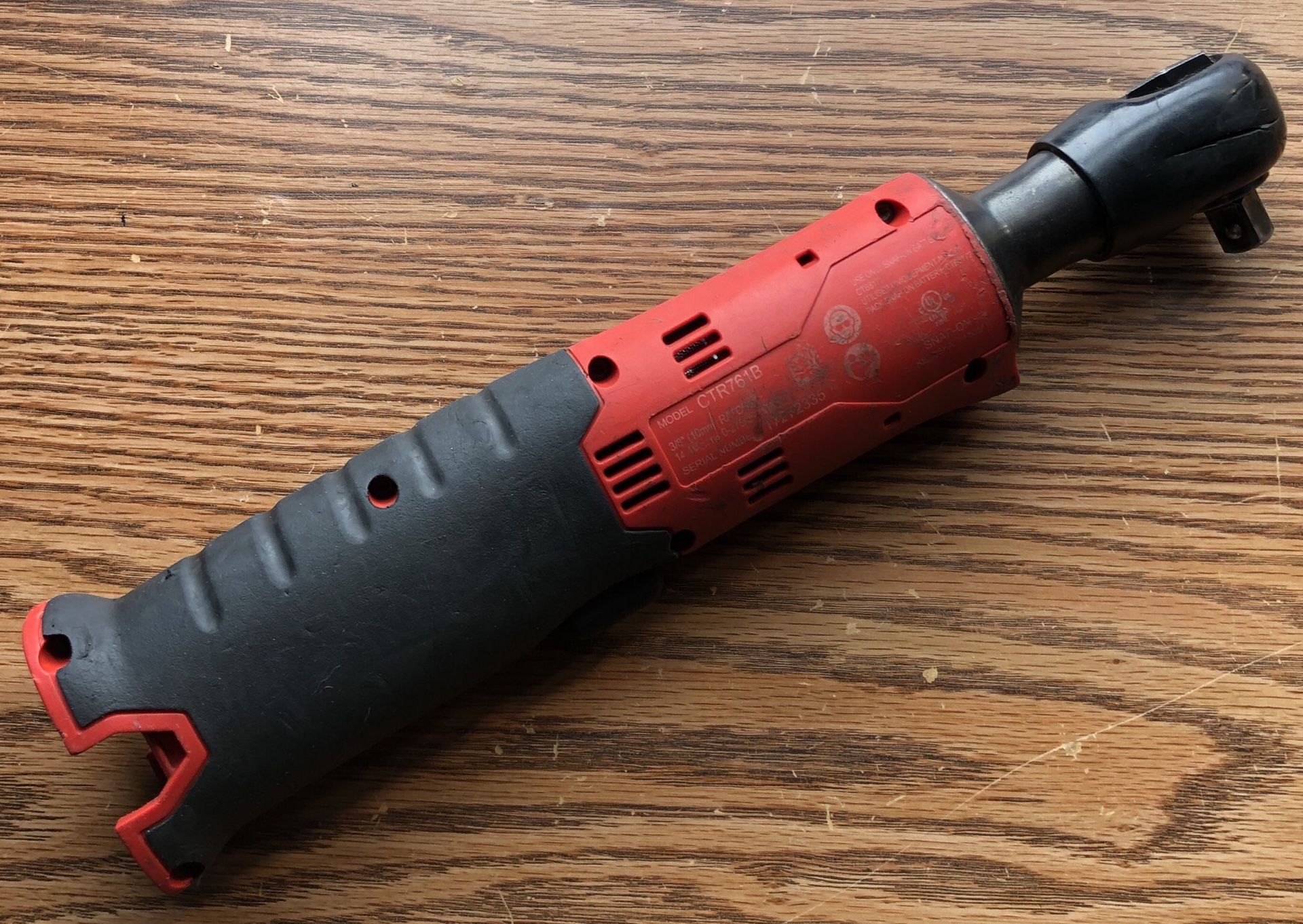 SnapOn Tool Only CTR761B 14.4v 3/8" Drive MicroLithium Cordless