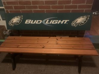 Phila Eagles Bench
