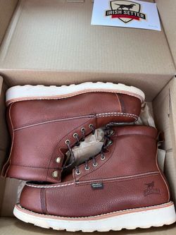 Red wing Irish setter boots