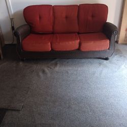 Out Door Wicker Couch