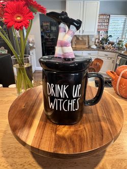 Rae Dunn Halloween Witch themed Mug