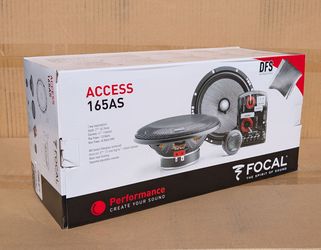 Focal Performance 165AS 6.5" 2-Way Component Speaker System 120 Watts 🚨 Payment Options Available 🚨 No Credit Needed 🚨