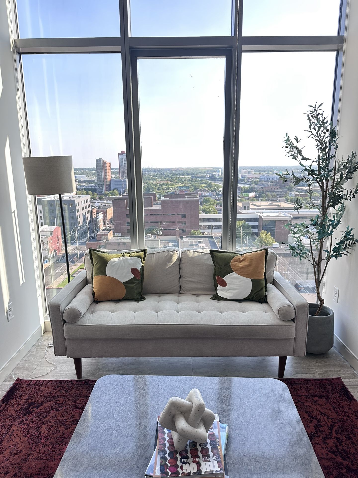 Beige Sofa – Like New