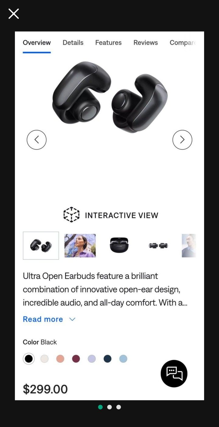 Bose Ultra Open Earbuds Never Used Just Buds And Case