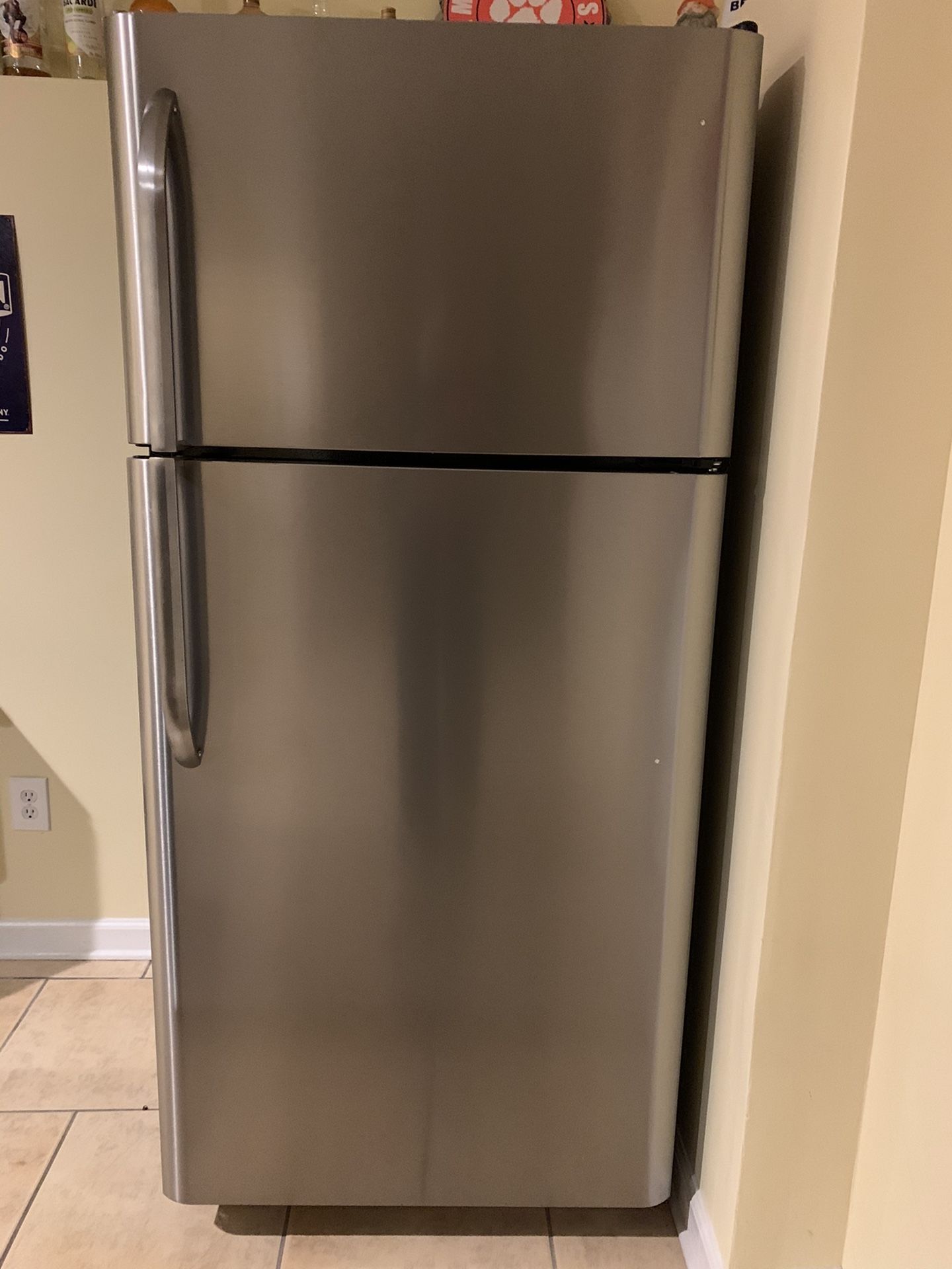 Frigidaire refrigerator. Used for 3 months. Like new! $250 OBO