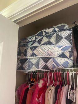 2 Bloomingdale’s Twin Cotton Patchwork Quilts + Matching Shams