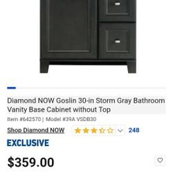 30 Inch Vanity