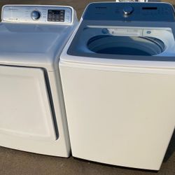 Samsung Set Washer And Dryer Electric