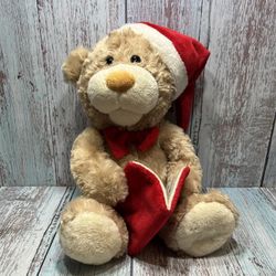 Sound N' Light Animated 'Twas the Night Before Christmas Storytelling Plush Bear