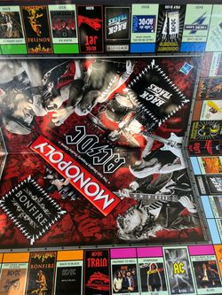 AC/DC Monopoly Collector's Edition Board Game