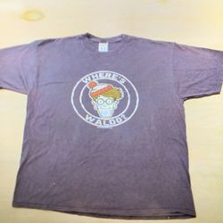 Where’s Waldo T Shirt Size XL Navy