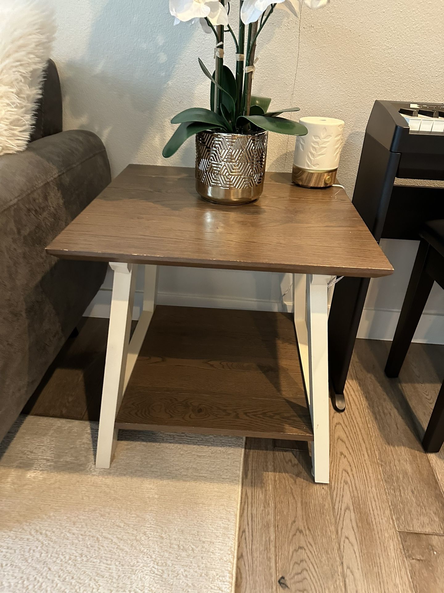 Modern Wood Side Table