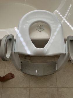 Adjustable Toilet Steps/Seat