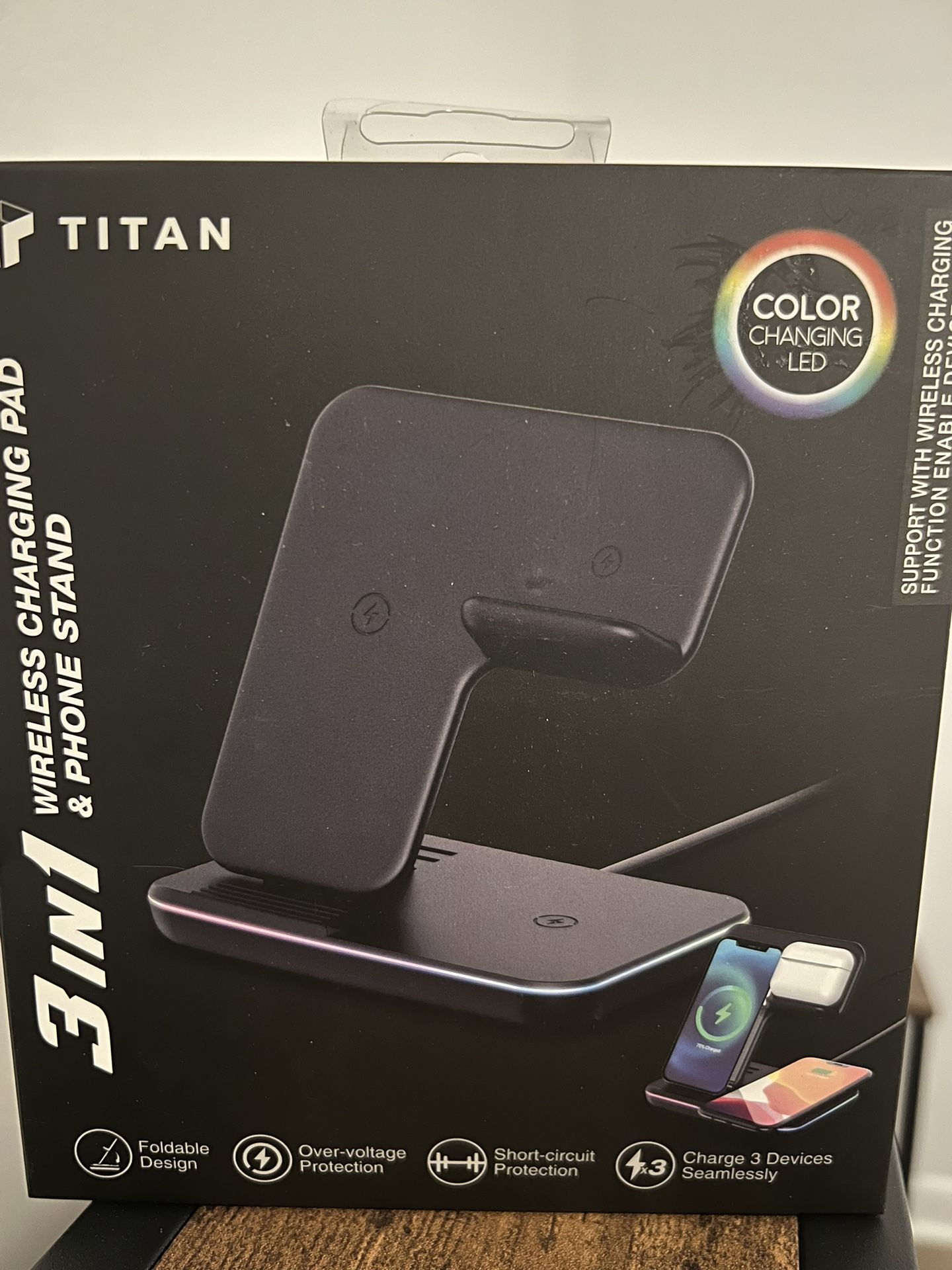 LED Wireless Charging Stand