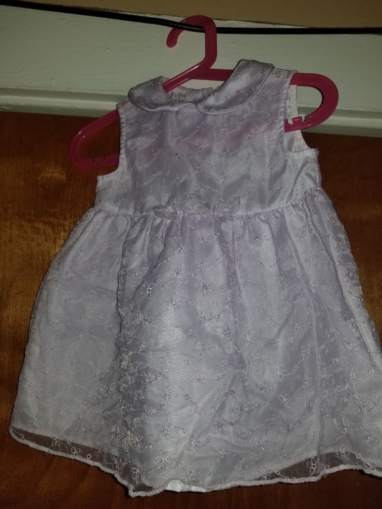 Baby girl dress with sweater