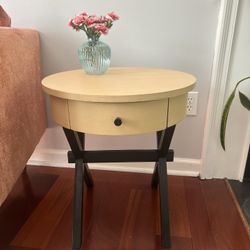 Small Wooden End Table