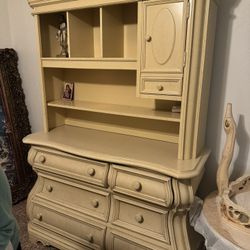 Bedroom Furniture Desk, Armoire, Side Tables