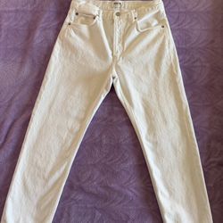 AGOLDE Parker Jean – Milkshake – Size 26 – Retail $208 – Excellent Condition - Moving Sale