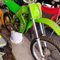 1989 Kawasaki KX 80 Big Wheel