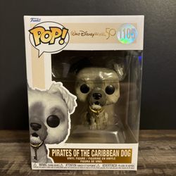 Pirates of the Caribbean Dog Funko Pop Walt Disney World 50th Anniversary