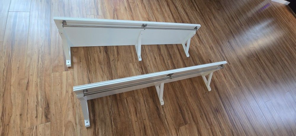 Ikea Shelf, Custom Built With Ikea Parts