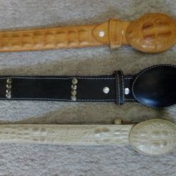 MEXICANA LEATHER BELTS/ LEATHER SANDALS