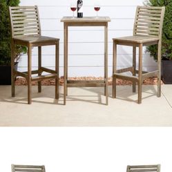 3-piece Bar Stool Set