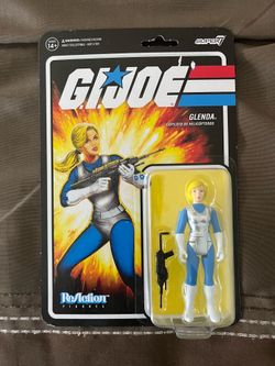 G.I. Joe ReAction figure Glenda NEW