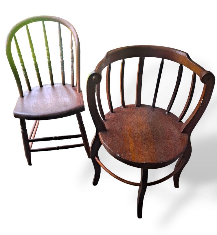 Vintage WOODEN CHAIRS