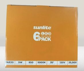 Sunlite Led 6 Pack Bulb Value 9W - PAR30 ITEM 2608