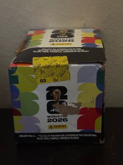 Panini fifa World Cup sticker packs 50 count
