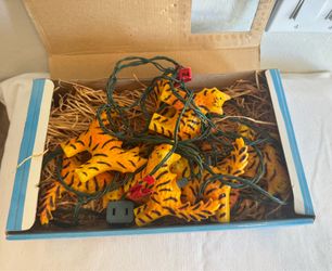 Vintage litter o kitties string of lights
