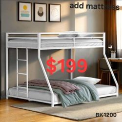 TWIN FULL BUNK BEDS SPECIALS DESCUENTO FÁCIL DE CALIFICAR NO MONEY DOWN NO CREDIT CHECK