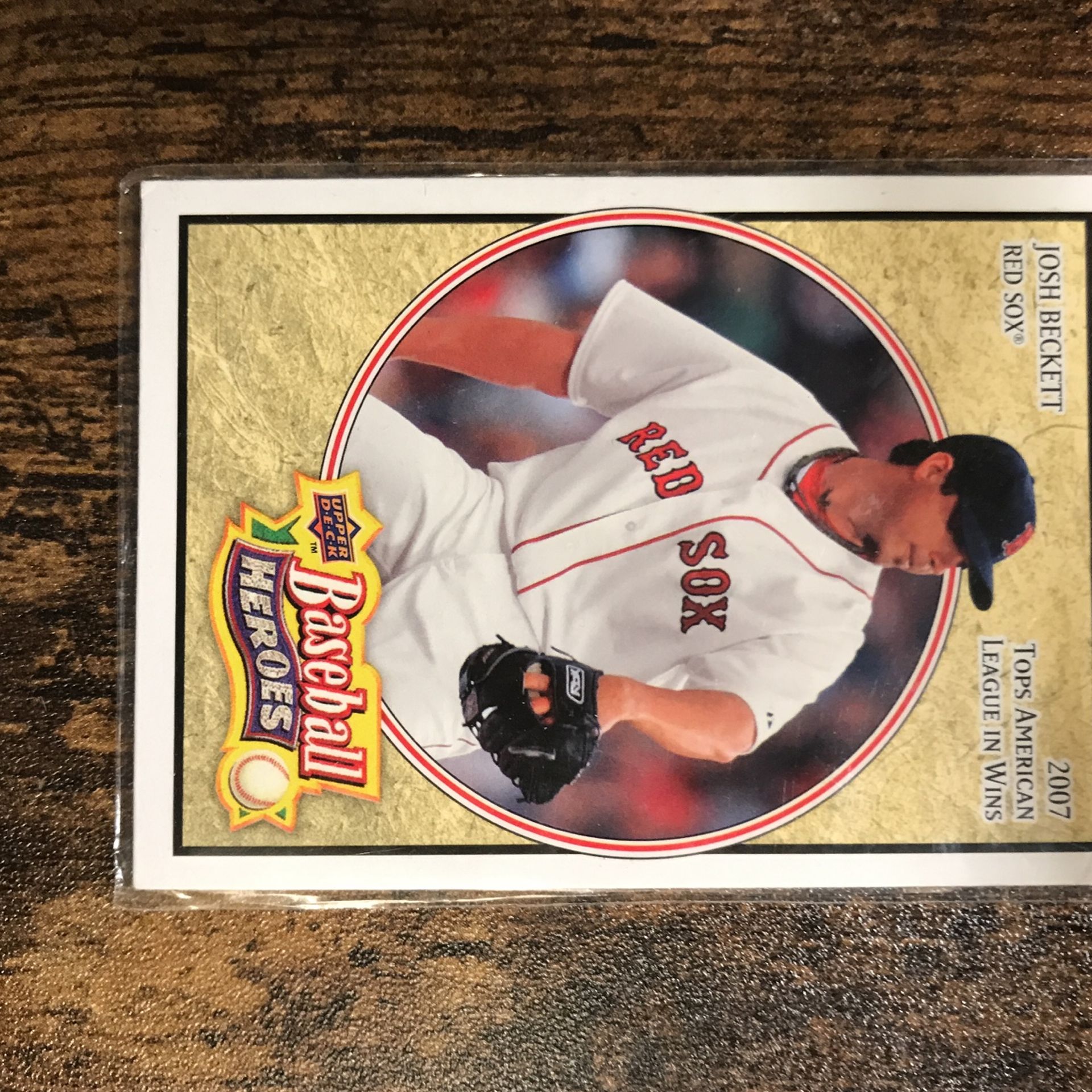 Josh Beckett Red Sox Baseball Card
