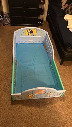 Bluey toddler floor bed