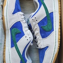 SB Dunk Hyper Royal Malachite Size 12 $100