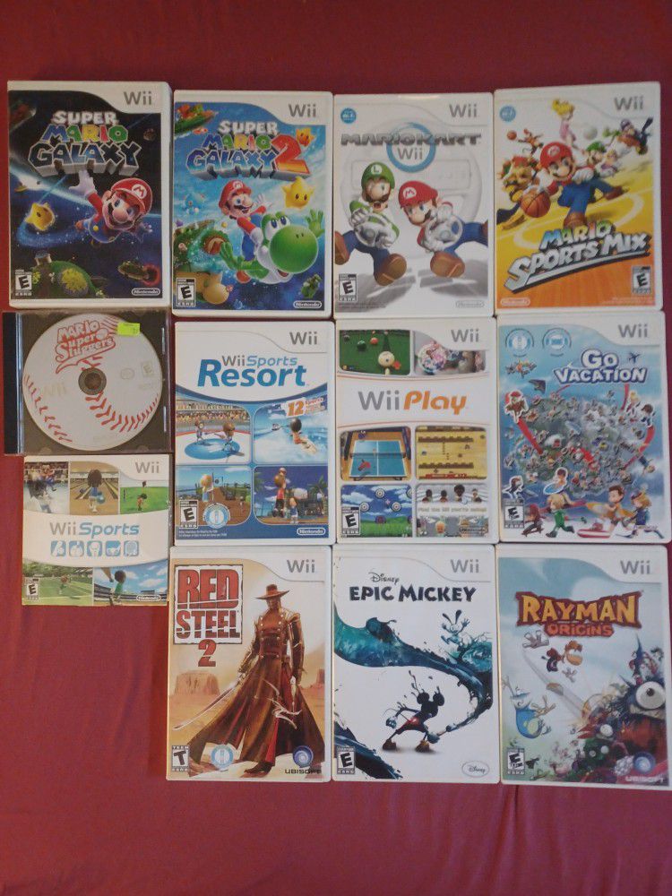 Nintendo Wii Games, Mario, Sports And More