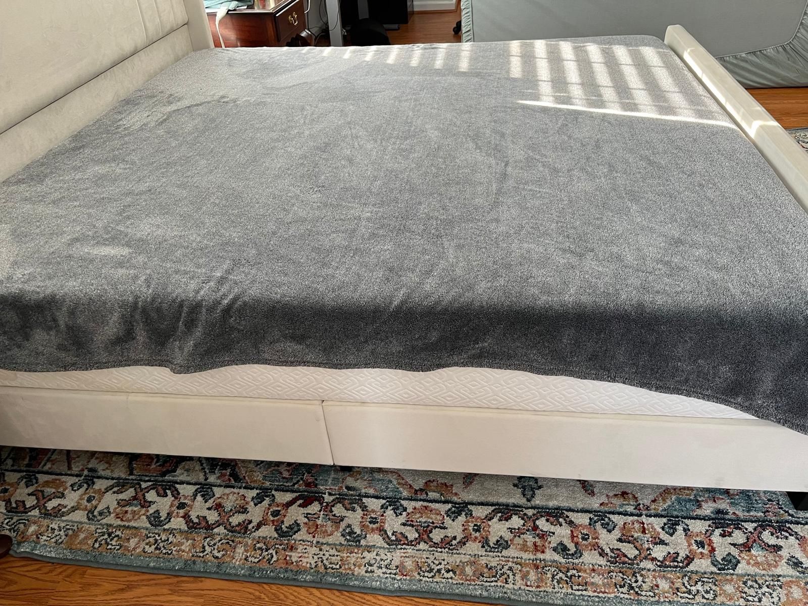 King Size Bed frame and Mattress