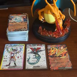 Charizard Statue And Pokémon Cards!!!