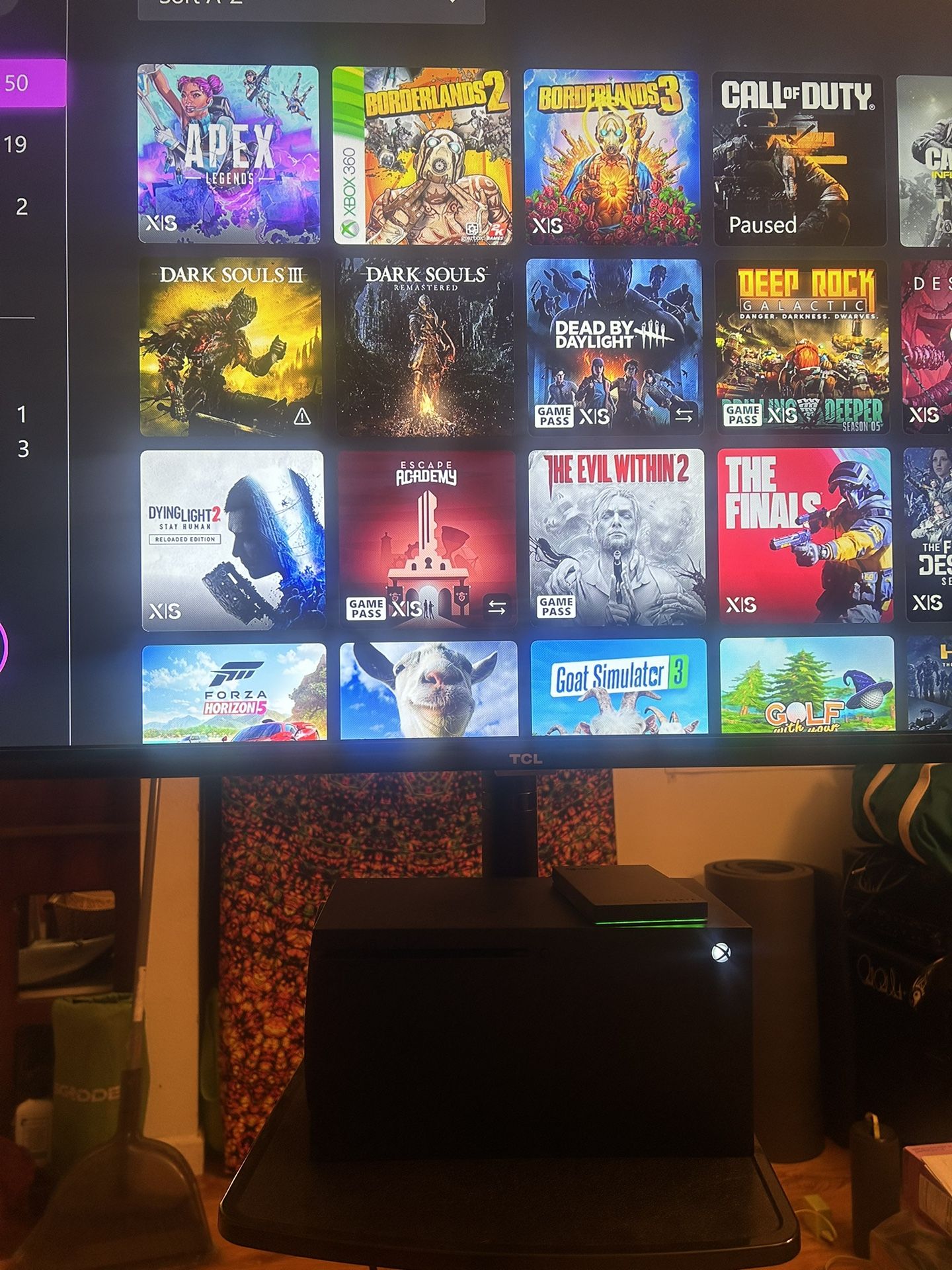 Xbox Xs With External Drive, Headset And Controller