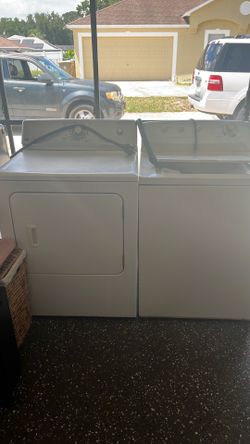 Washer and dryer