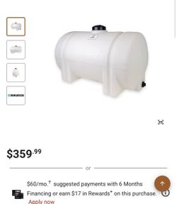 65 gallon water tanks