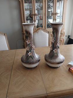 Floreros Italianos Capodimonte.antiguos