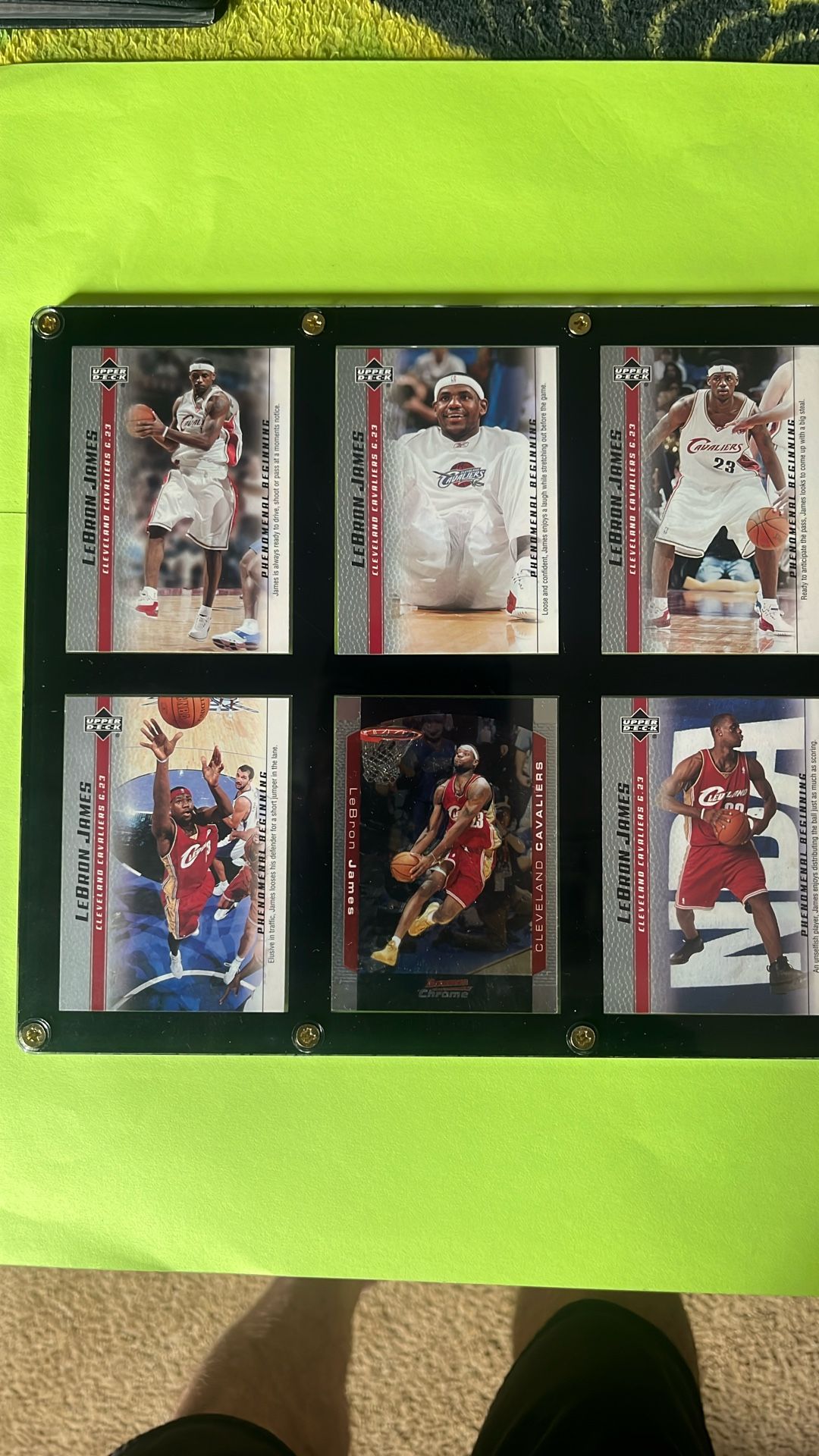 LeBron James rookie cards