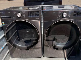 LG washer and dryer