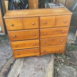 A dresser it’s 36 inches tall 42 inches wide and 15 inches deep